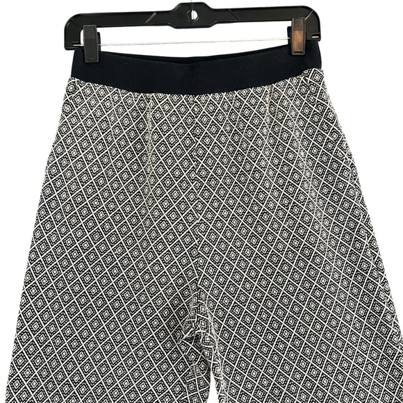 NIKO AND... High Waist Pull On Pants S214TL02AD Black Cream Size Medium - Picture 2 of 13